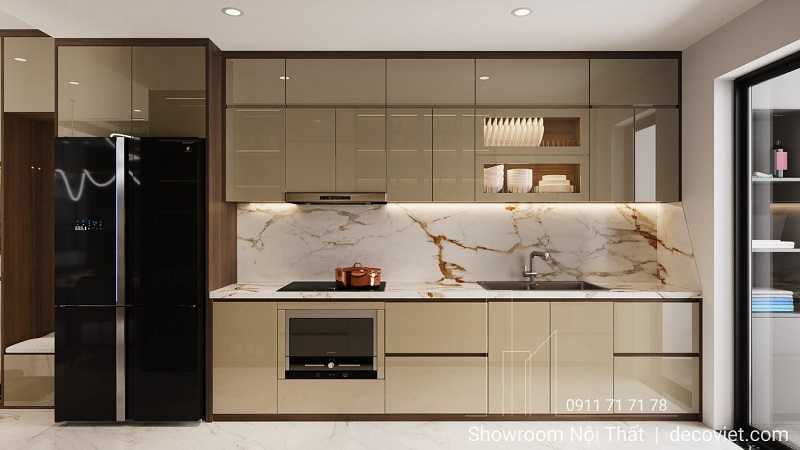 Xu hướng thiết kế tủ bếp 2025 – tối ưu công năng, đẹp tinh tế