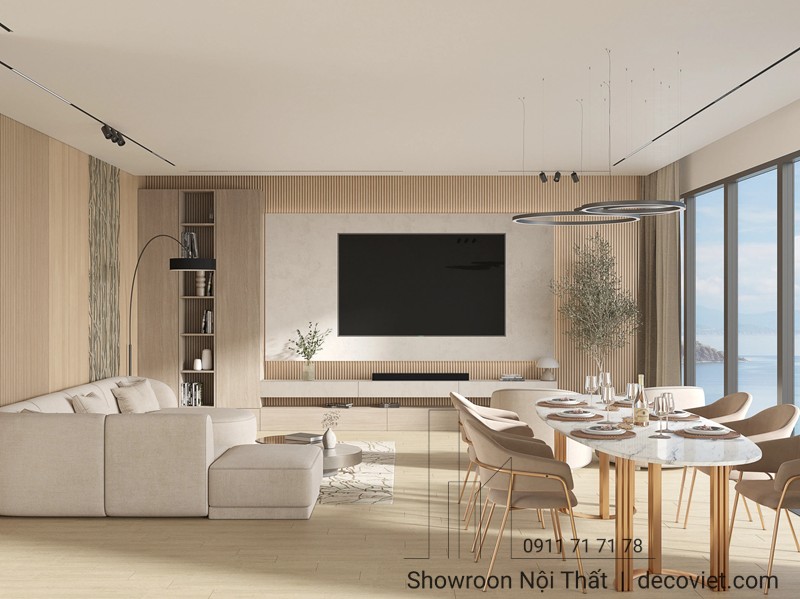 Không gian bếp đẹp, hiện đại và tiện nghi dành cho gia đình trẻ