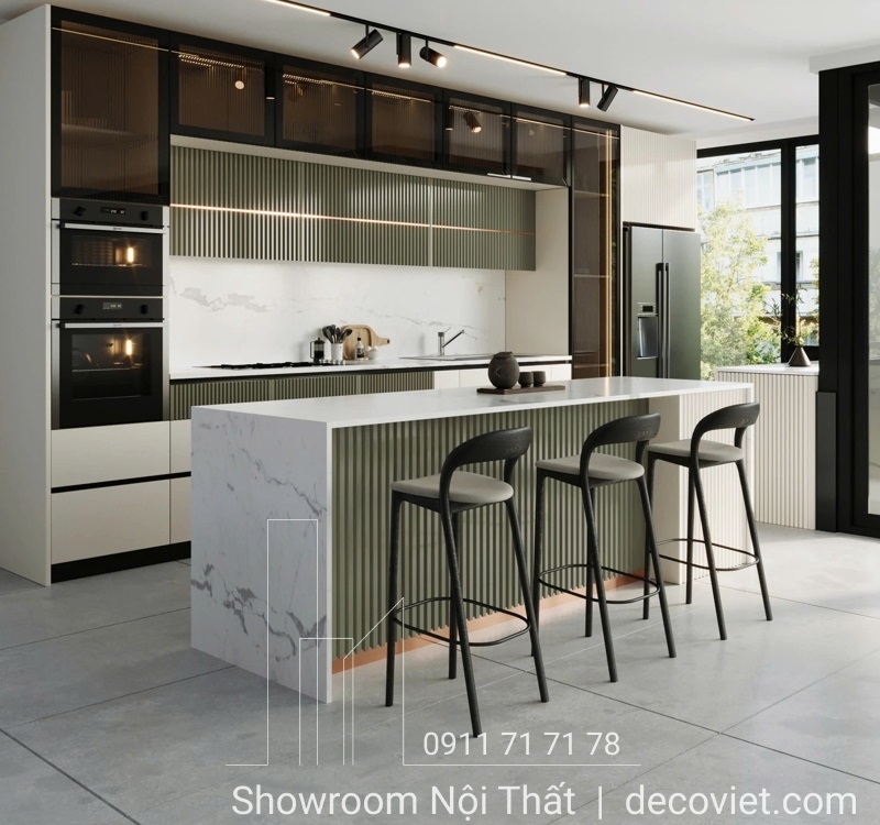 Xưởng sản xuất tủ bếp chuyên nghiệp – đo đạc tận nơi