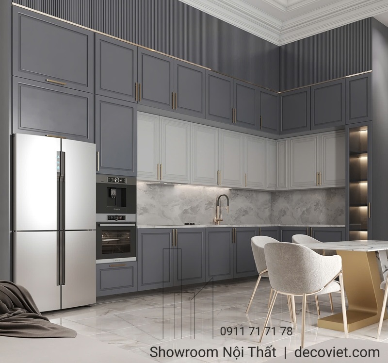 Tủ bếp chữ L tại Nha Trang – lựa chọn lý tưởng cho nhà phố và căn hộ diện tích vừa