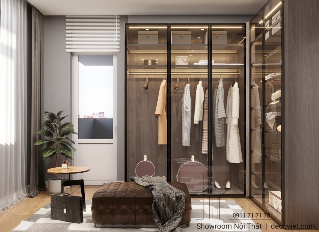 Tủ Quần Áo Gỗ 1220T