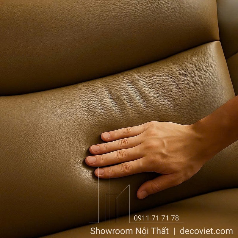 Ưu điểm nổi bật của Sofa Da Bò Thật tại Nhà Decor