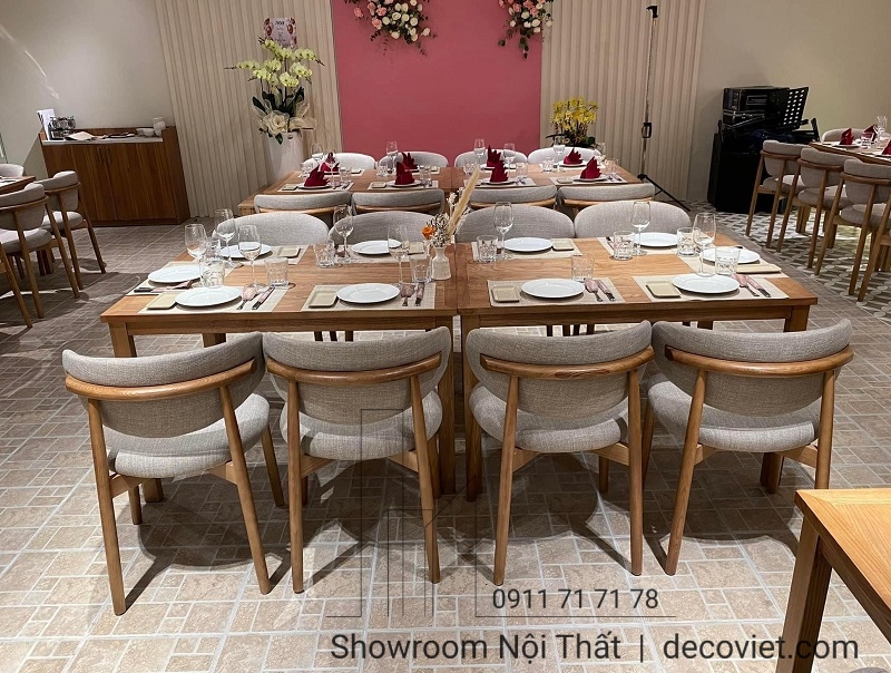 bàn ăn 10 ghế cao cấp