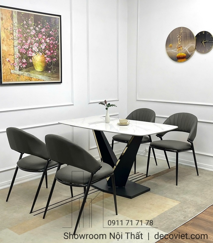 bộ bàn ăn 4 ghế hiện đại