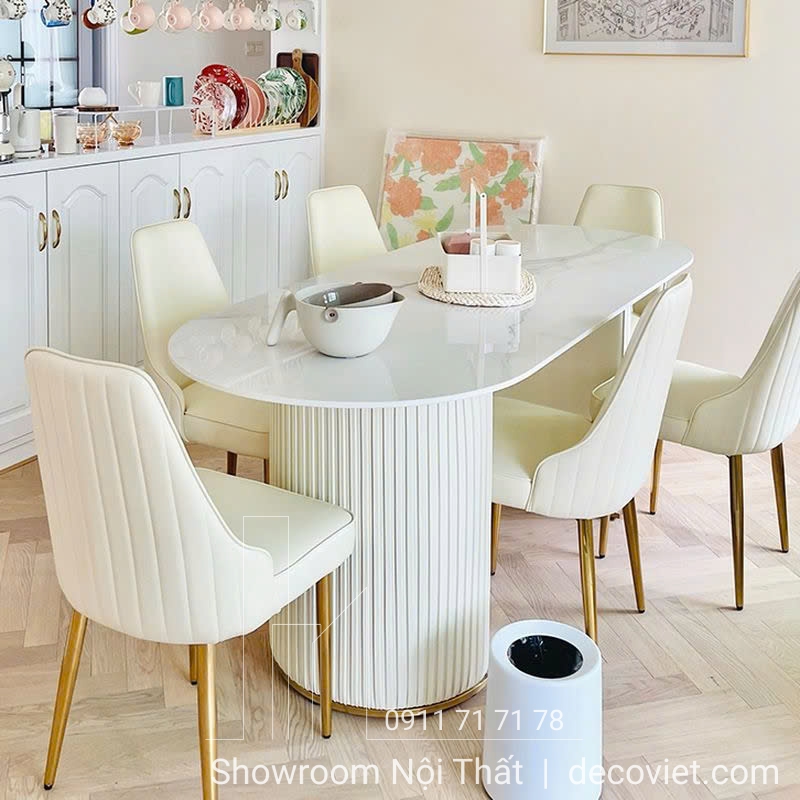 bàn ăn 6 ghế nhập khẩu