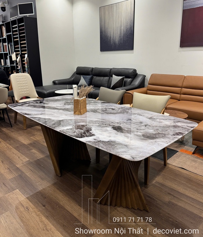 Bàn Ăn Chân Gỗ Ash 2546S Sang Trọng Giá Tốt