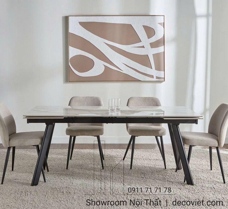 bàn ăn thông minh mở rộng 2m