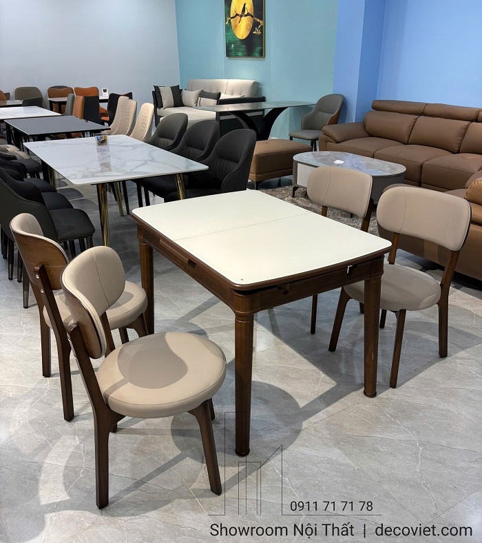 Bàn ăn thông minh mặt đá 2869S