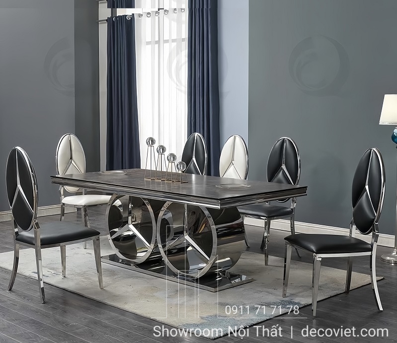 bàn ăn tân cổ điển sang trọng