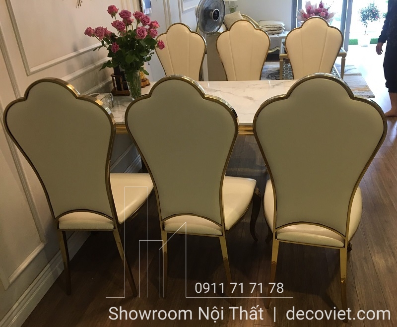 bàn ăn tân cổ điển hiện đại
