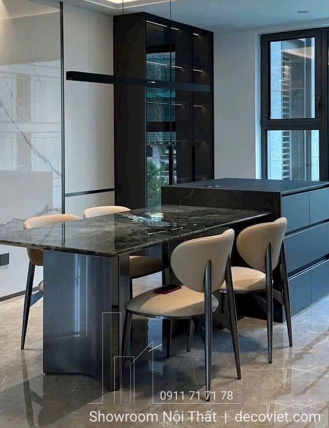 bàn đảo bếp mặt đá nhập khẩu