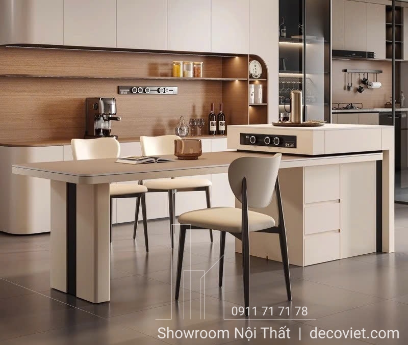bàn đảo bếp hiện đại