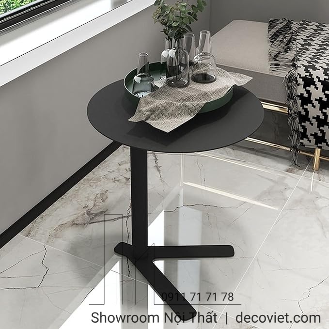 bàn decor phòng khách đẹp hiện đại, tối giản