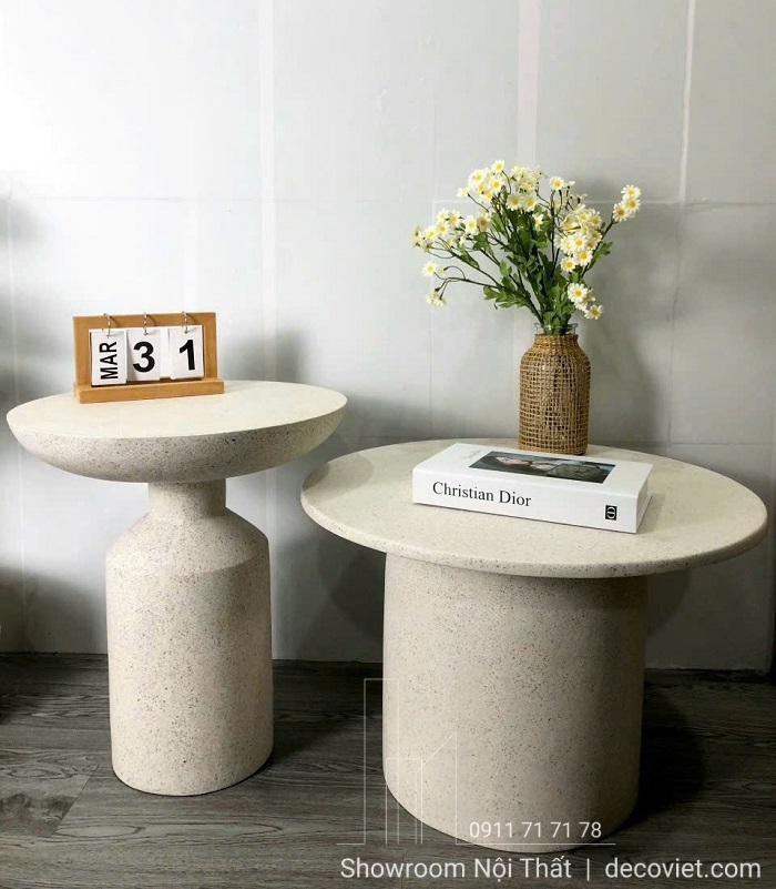 Bàn decor nhỏ hiện đại, bàn decor phòng khách tinh tế và tiện dụng