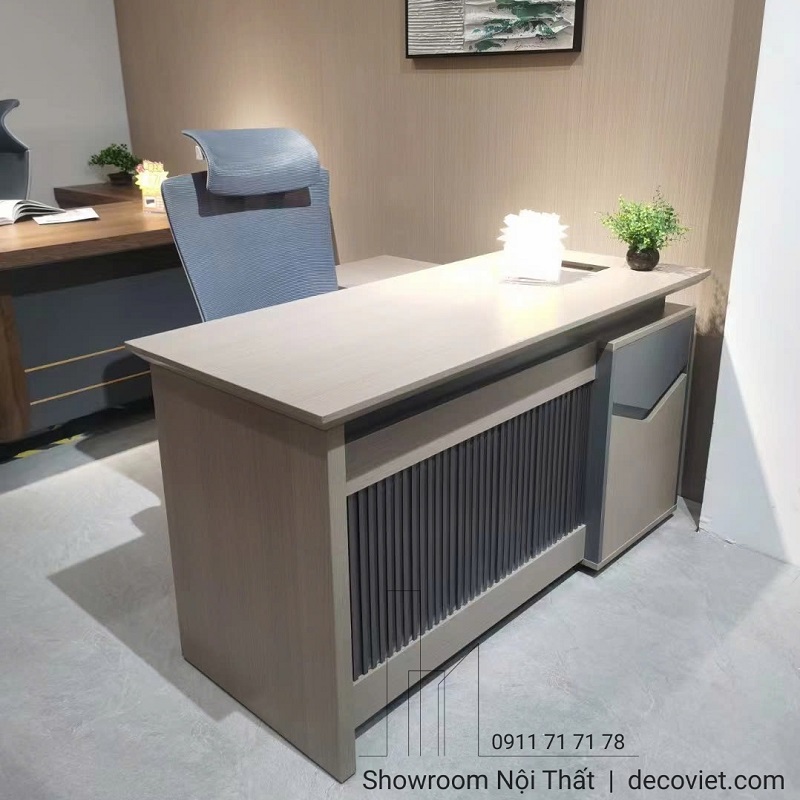 mẫu bàn giám đốc gỗ phù hợp không gian lãnh đạo