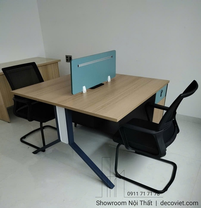 bàn làm việc gỗ đôi giá rẻ