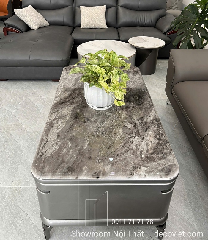 mẫu bàn trà mặt đá cao cấp, chất lượng bền bỉ
