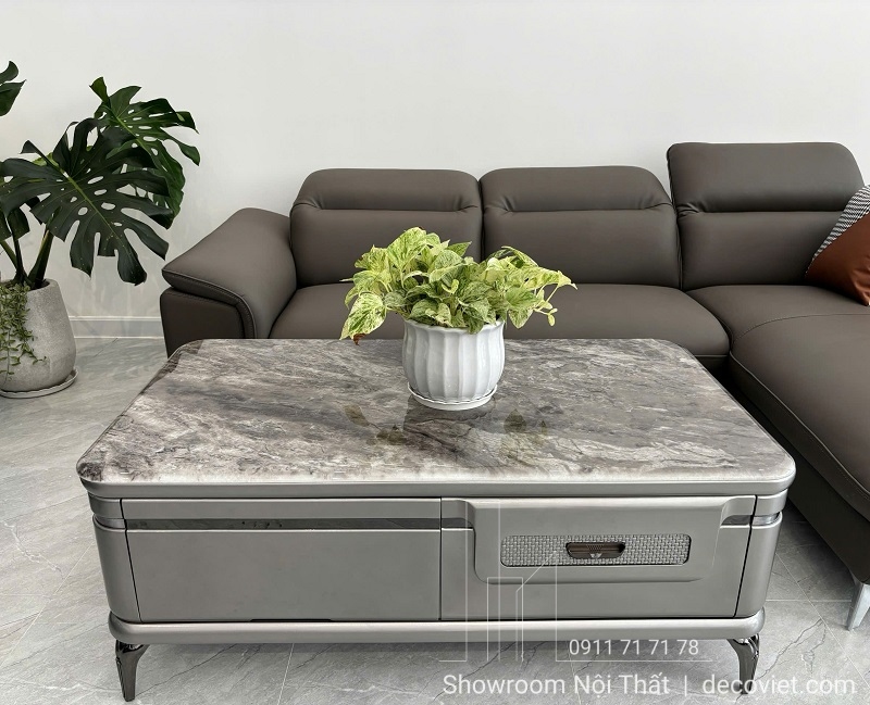 bàn sofa mặt đá cao cấp 399S sang trọng và hiện đại