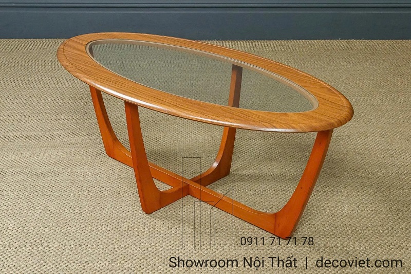 Bàn sofa nhỏ gọn mặt kính cao cấp cho phòng khách