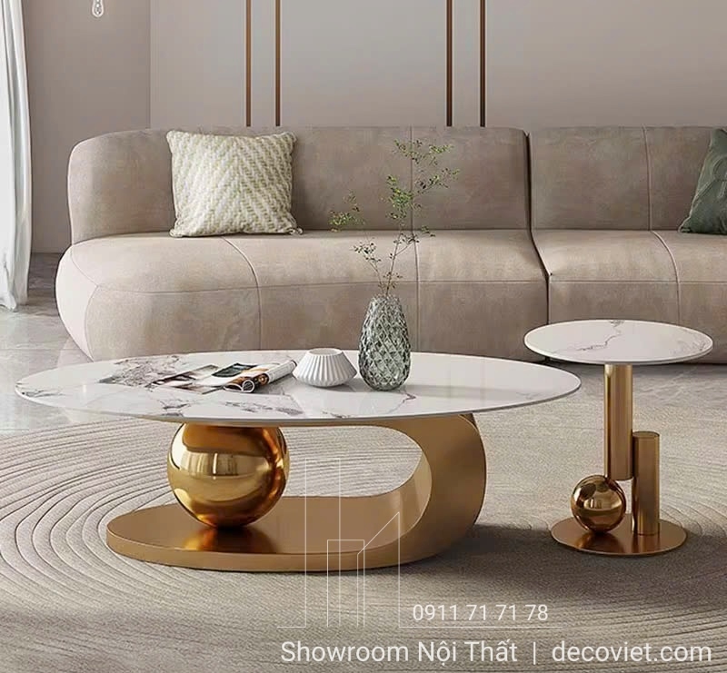 bàn trà mặt đá nhập khẩu