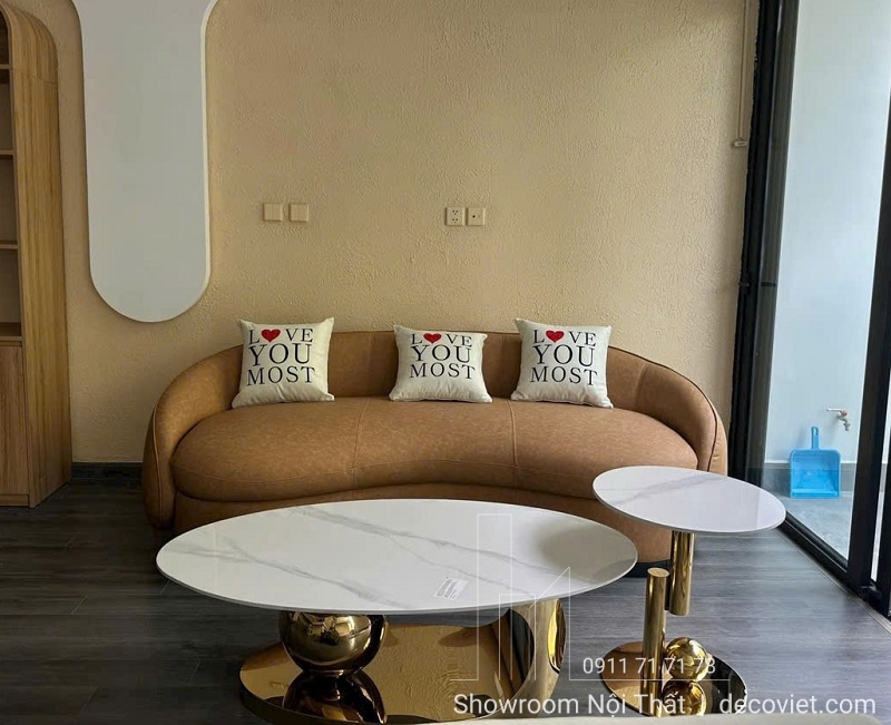 bàn trà mặt đá hiện đại