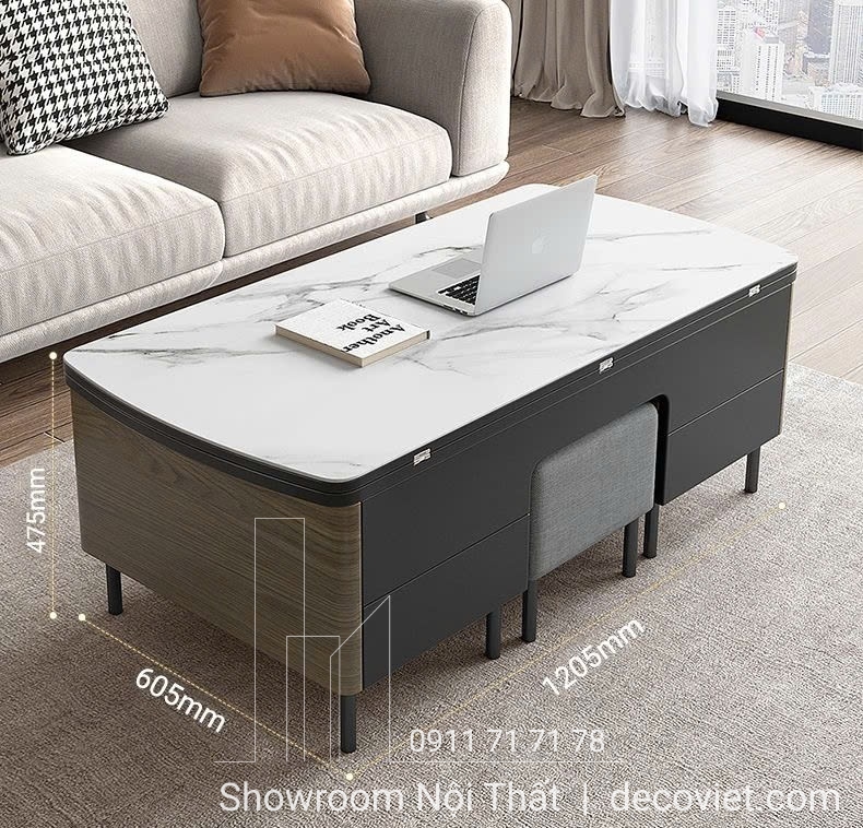 bàn sofa thông minh hiện đại