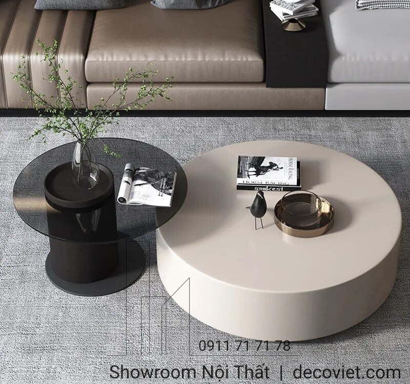 bàn trà tròn đôi giá rẻ