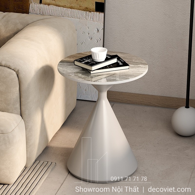 bàn decor mặt đá