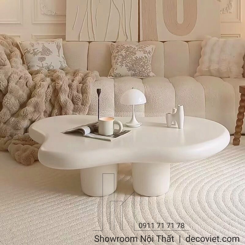 bàn trà decor hiện đại