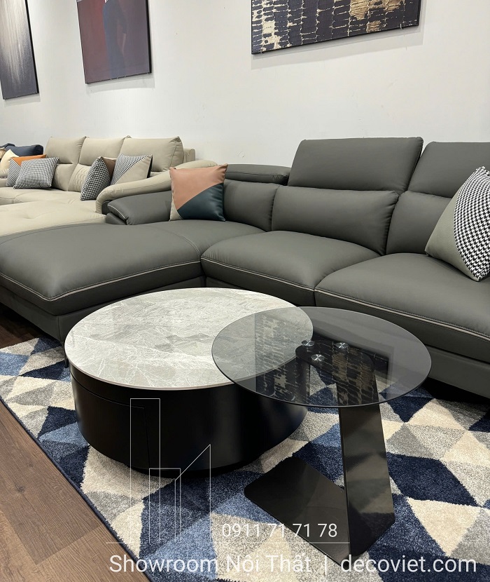 bàn trà tròn cao cấp