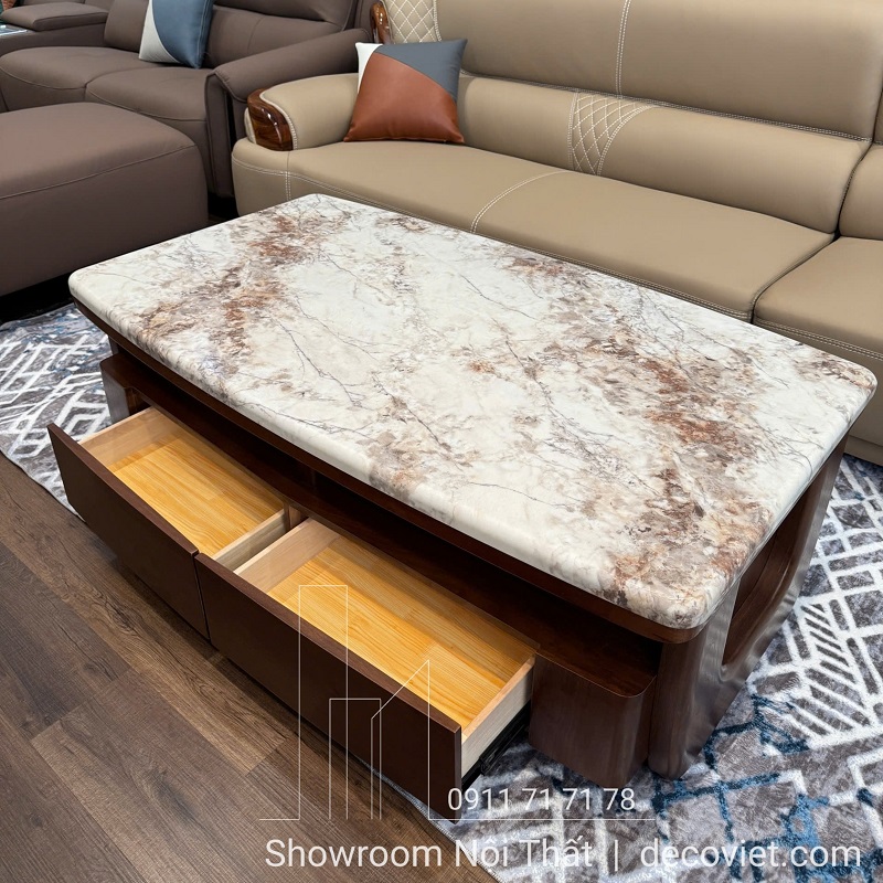 Bàn trà phòng khách đẹp nhập khẩu cao cấp tại Decoviet