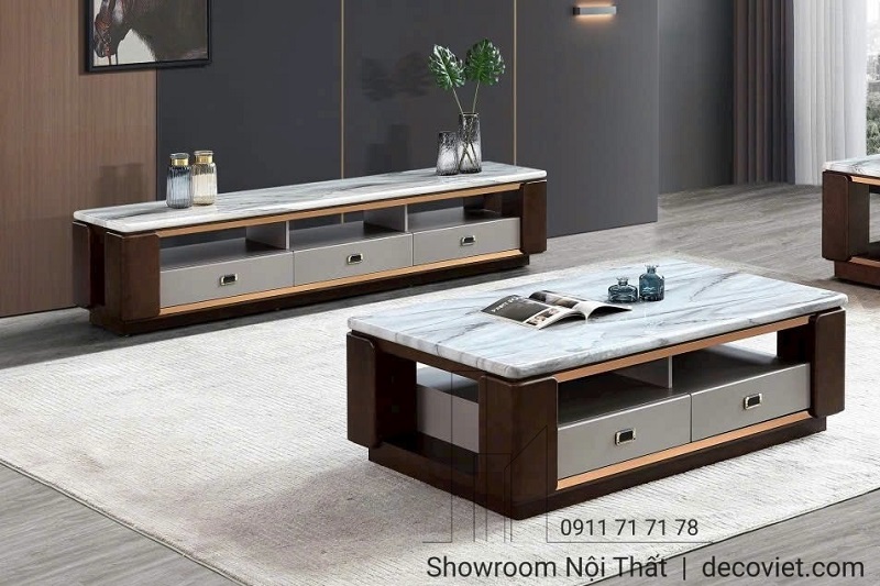 bàn trà mặt đá nhập khẩu