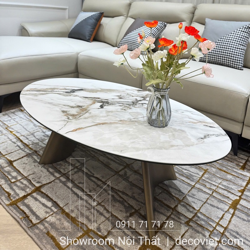 bàn trà mặt đá nhập khẩu