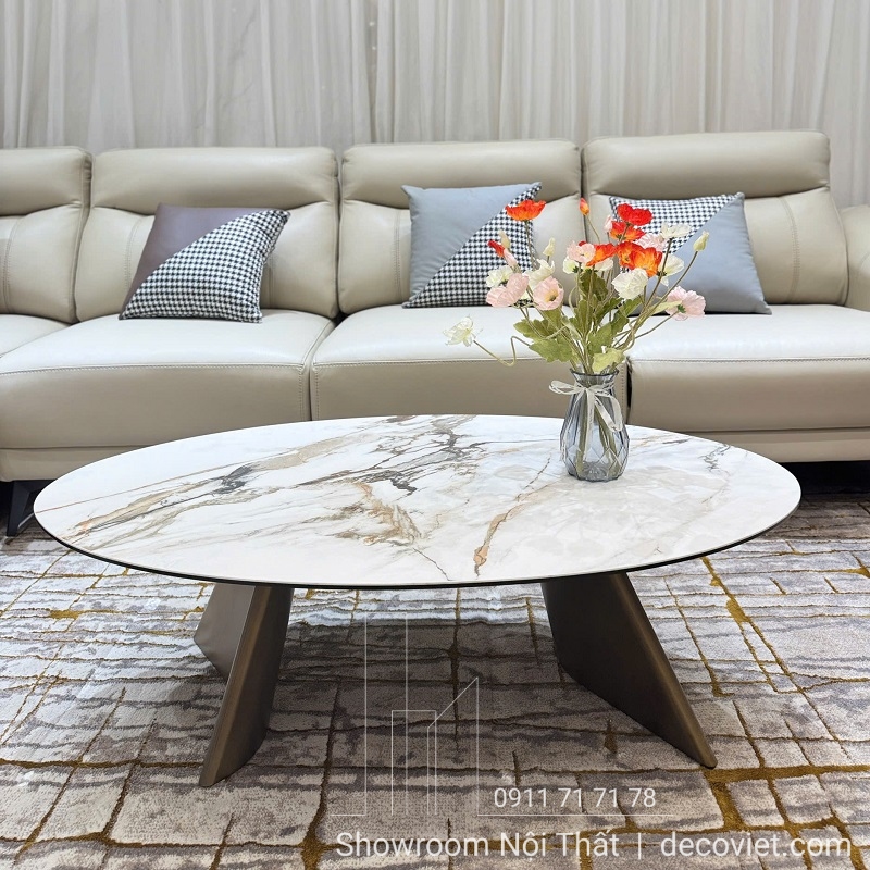bàn trà mặt đá cao cấp