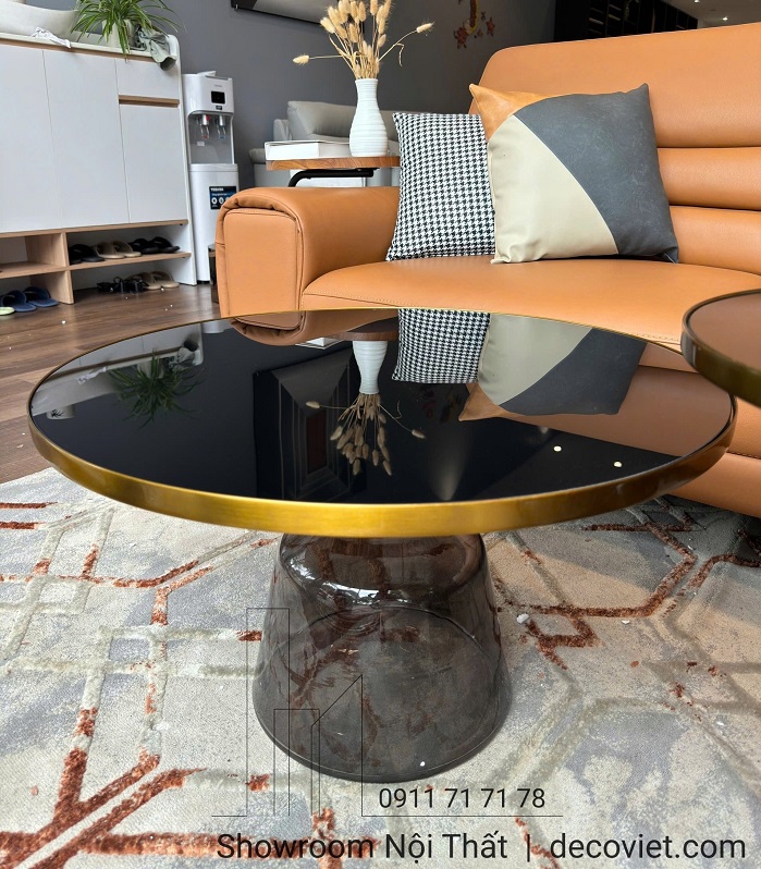 bàn trà đôi tròn cao cấp