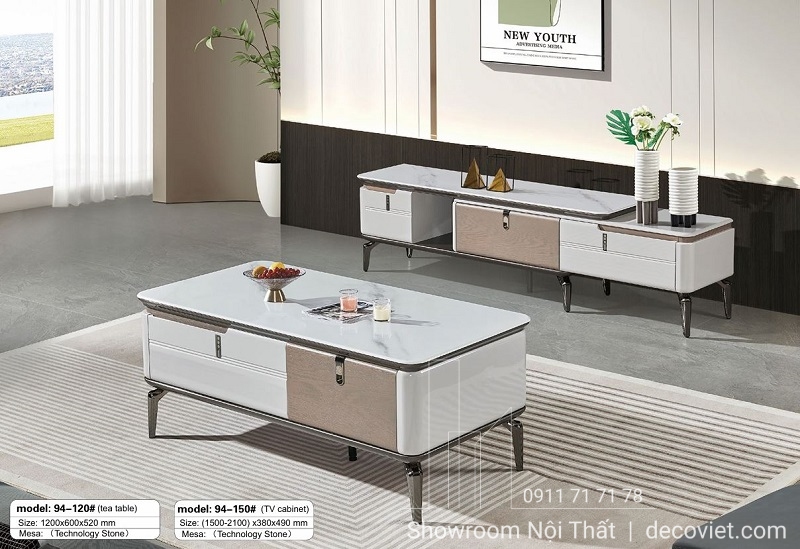 bàn sofa nhập khẩu hiện đại