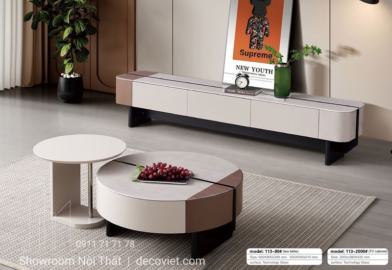 bàn sofa thiết kế chuẩn xu hướng thông minh