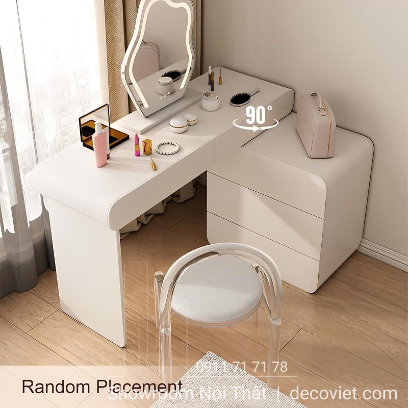 bàn trang điểm gỗ