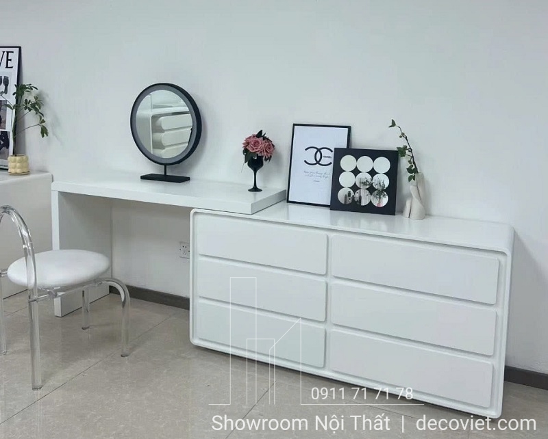 bàn trang điểm gỗ