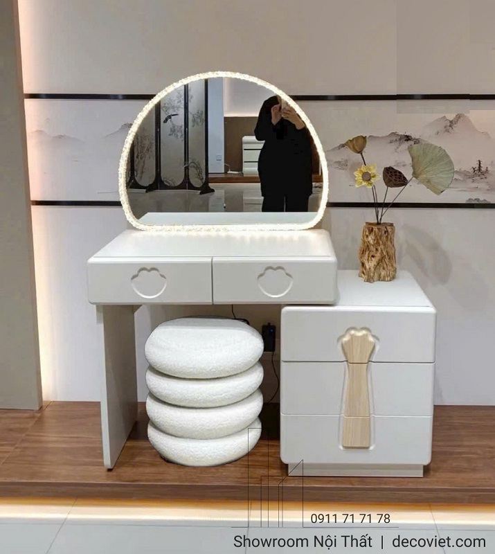 bàn trang điểm nhập khẩu đẹp giá rẻ, hiện đại, có đèn led