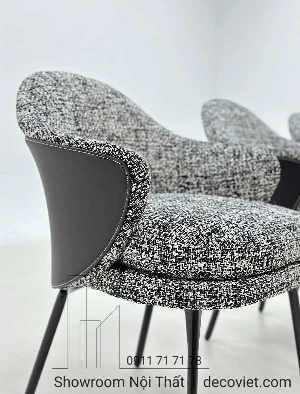 ghế ăn bọc vải hiện đại
