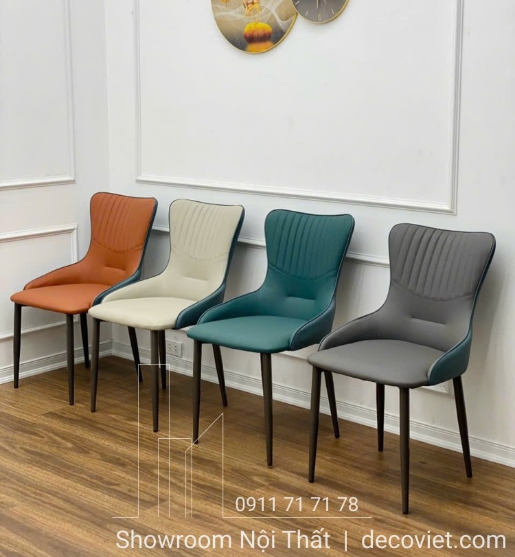 ghế ăn bọc da hiện đại