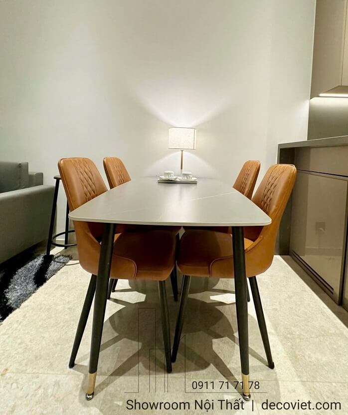 Bộ bàn ăn 4 ghế cho nhà nhỏ