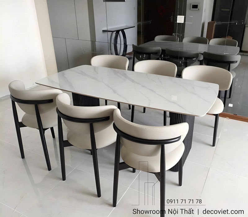 bàn ăn 6 ghế hiện đại thiết kế sang trọng
