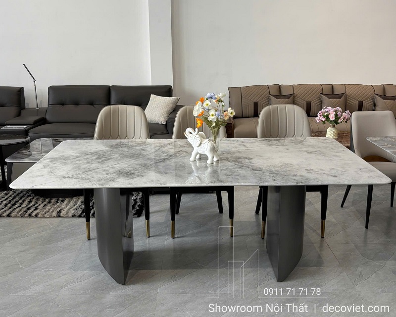 Bàn ăn 6-8 ghế cao cấp 2809S dành cho nhà phố và chung cư