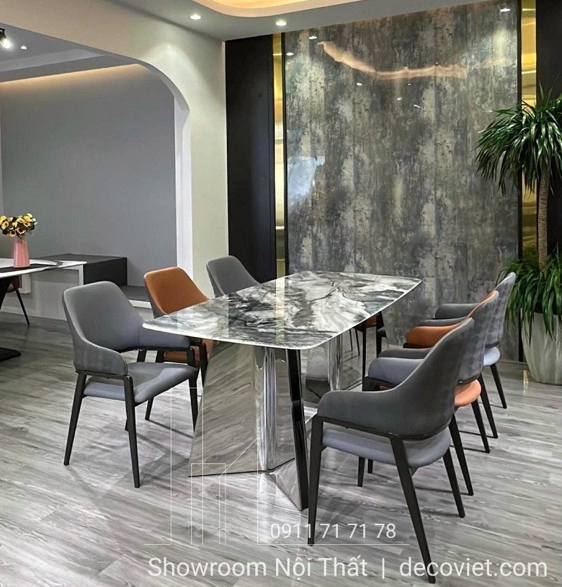 bộ bàn ăn 6 ghế cao cấp