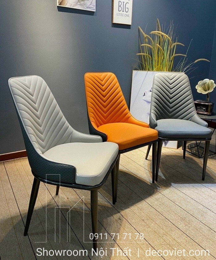 ghế ăn bọc da hiện đại