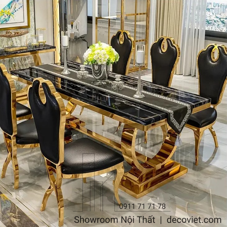 bàn ăn tân cổ điển nhập khẩu