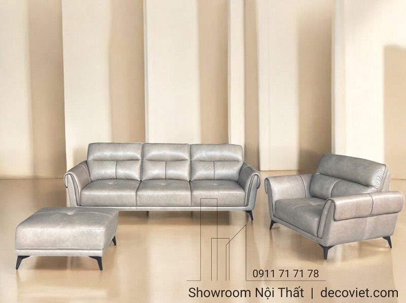 bộ ghế sofa da bò giá rẻ cao cấp