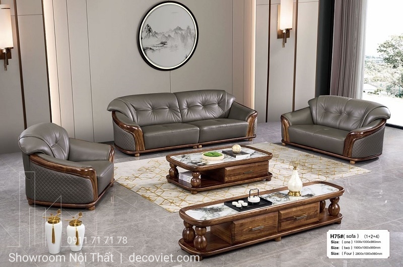 sofa gỗ mun nhập khẩu cao cấp sang trọng và tinh tế